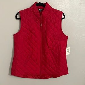Red Karen Scott Sport Vest size medium
